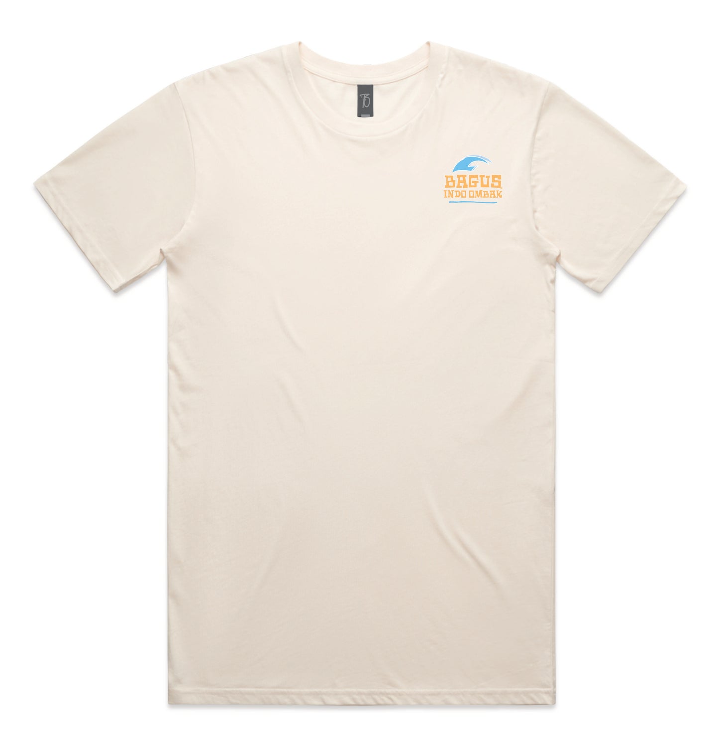 Bagus Ecru D/Sided Indo Tee