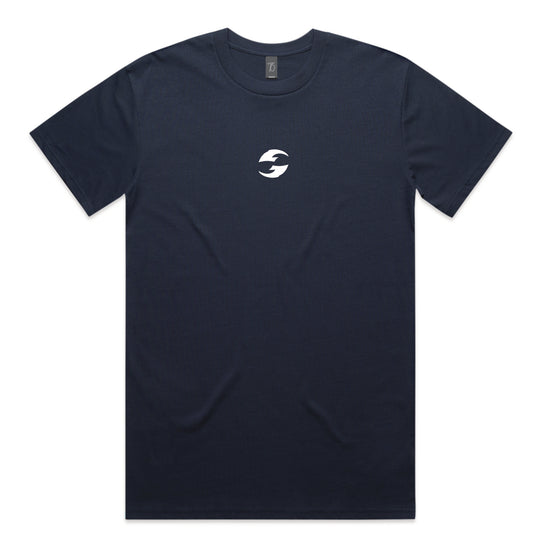 Bagus Double Ombak Midnight Blue Tee